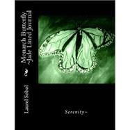 Monarch Butterfly - Jade Lined Journal