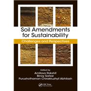 Soil Amendments for Sustainability: Challenges and Perspectives