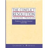 The Conflict Resolution Training Program Leader's Manual