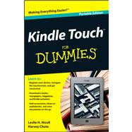Kindle Touch For Dummies Portable Edition