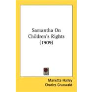 Samantha On Children's Rights