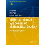 VII Hotine-Marussi Symposium on Mathematical Geodesy