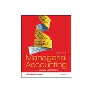 Managerial Accounting 6e Binder Ready Version + WileyPLUS Registration Card