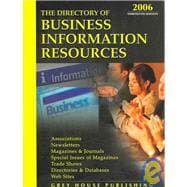 Directory of Business Information Resources 2006