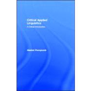 Critical Applied Linguistics: A Critical Introduction