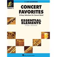 Concert Favorites Vol. 2 - Alto Sax Essential Elements Band Series