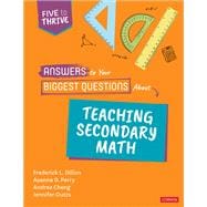 Answers to Your Biggest Questions About Teaching Secondary Math