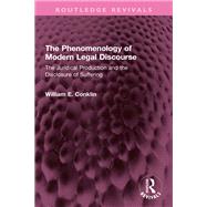 The Phenomenology of Modern Legal Discourse