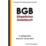 Das Bgb - Bürgerliches Gesetzbuch, 2. Auflage 2016