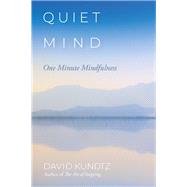 Quiet Mind book cover, ISBN 9781684810796