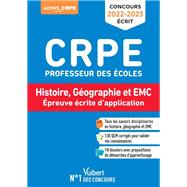 Concours CRPE - Professeur des écoles - Histoire, Géographie et EMC - Concours 2023-2024 : Écrit