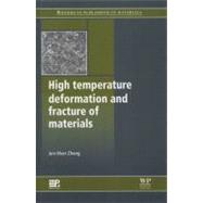 High Temperature Deformation and Fracture of Materials