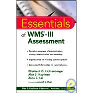 Essentials of WMS?-III Assessment