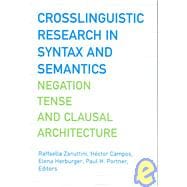 Crosslinguistic Research in Syntax And Semantics