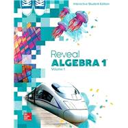 Reveal Algebra 1, Student Bundle, 1-year subscription