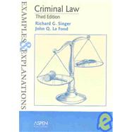 Criminal Law: Examples and Explanations,9780735540804