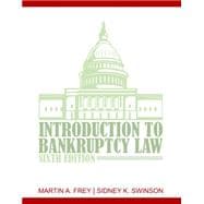 Introduction to Bankruptcy Law