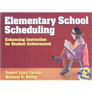 Elementary School Scheduling