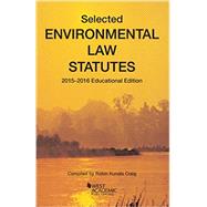 Selected Environmental Statutes