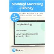 Modified Mastering Biology with Pearson eText -- Access Card -- for Campbell Biology (18-Weeks)