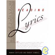 Reading Lyrics More Than 1,000 of the Twentieth Century's Finest Song Lyrics