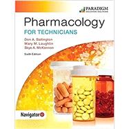 Pharmacology for Technicians, Text with eBook, EOC and Navigator+ (code via mail)