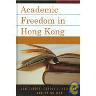 Academic Freedom in Hong Kong