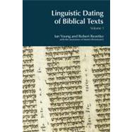 Linguistic Dating of Biblical Texts: An Introduction to Approaches and Problems