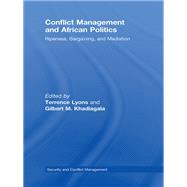 Conflict Management and African Politics