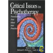 Critical Issues in Psychotherapy : Translating New Ideas into Practice
