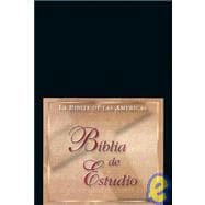 Biblia de Las Americas : Biblia de Estudio, Black, Il