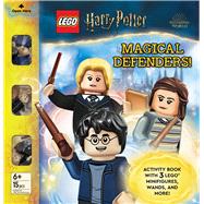 LEGO Harry Potter: Magical Defenders Activity Book with 3 Minifigures and Accessories book cover, ISBN 9780794450823