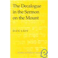The Decalogue in the Sermon on the Mount