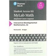 MyLab Math with Pearson eText -- 18-Week Access Card -- for Interactive Developmental Math