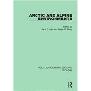 Arctic and Alpine Environments