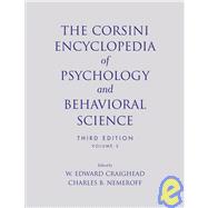 The Corsini Encyclopedia of Psychology and Behavioral Science, Volume 3