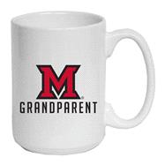 Miami University 15 oz White El Grande Grandparent Mug