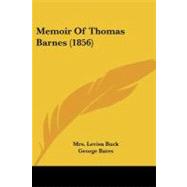 Memoir of Thomas Barnes