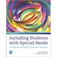 Including Students with Special Needs, 8th edition - Pearson+ Subscription