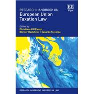 Research Handbook on European Union Taxation Law