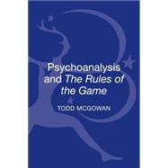 Psychoanalytic Film Theory and The Rules of the Game book cover, ISBN 9781628920840