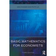 Basic Mathematics for Economists