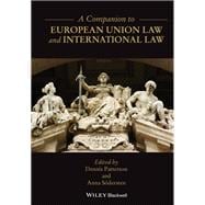 A Companion to European Union Law and International Law