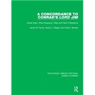 A Concordance to Conrad's Lord Jim