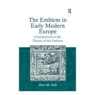 The Emblem in Early Modern Europe