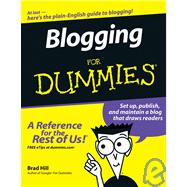 Blogging For Dummies<sup>®</sup>