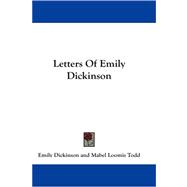 Letters of Emily Dickinson