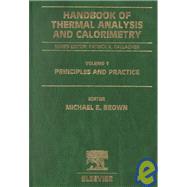 Handbook of Thermal Analysis and Calorimetry