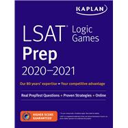 LSAT Logic Games Prep 2020-2021 Real PrepTest Questions + Proven Strategies + Online