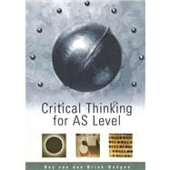 Critical Thinking for as Level